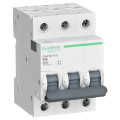 Автоматический выключатель трехполюсный Systeme Electric City9 Set 3Р 16А (B) 4.5кА, сила тока 16 А, переменный, тип расцепления B, отключающая способность 4.5 kА